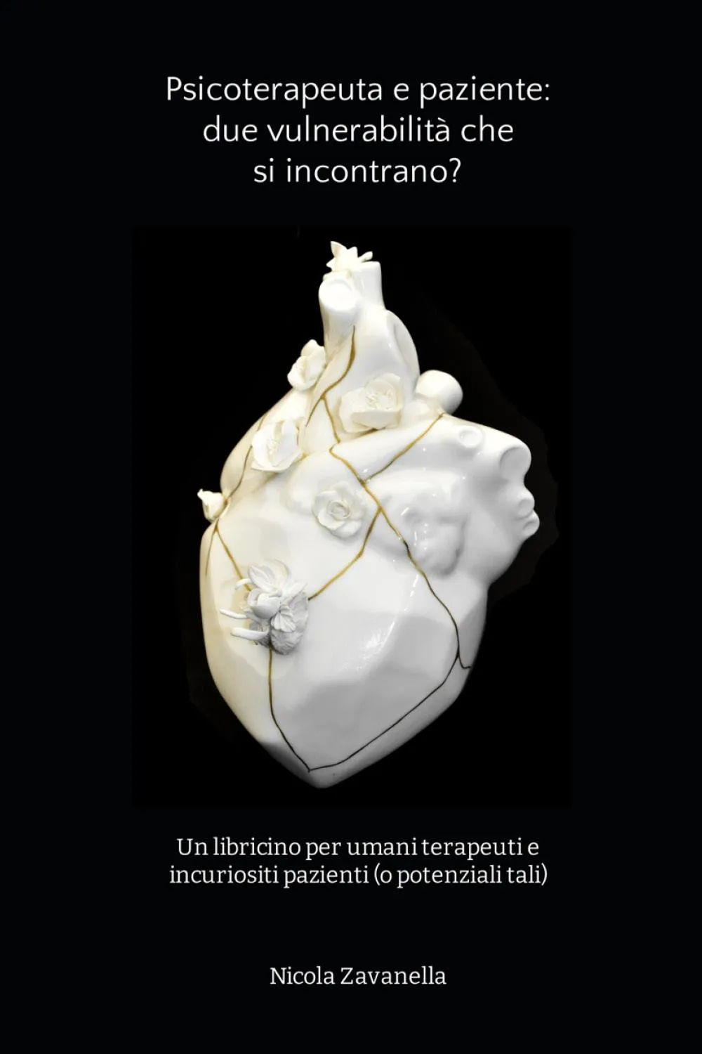 Copertina del libro «Psicoterapeuta e paziente: due vulnerabilità che si incontrano?» di Nicola Zavanella